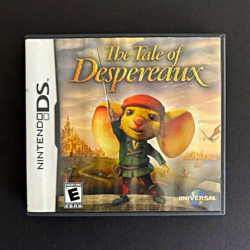 The Tale of Despereaux Nintendo DS 2008 CIB Complete Game Case Manual Tested